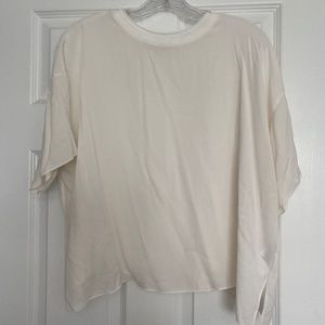 100% Silk Vince Boxy Tee